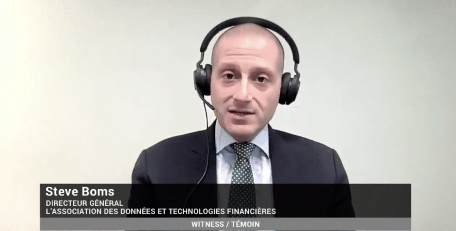 FDATA Executive Director Steve Boms Testifies Before Senate Standing Committee on Banking, Commerce, and the Economy on Bill C-15